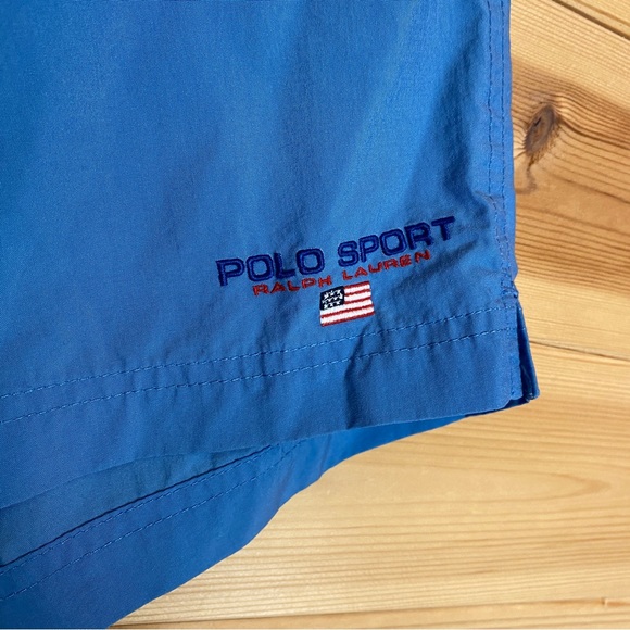 Polo Sport Ralph Lauren Blue Swimming Shorts - Size M - Picture 2 of 9